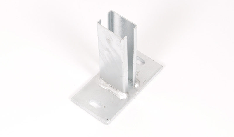 Bodenplatte für Zaunpfosten