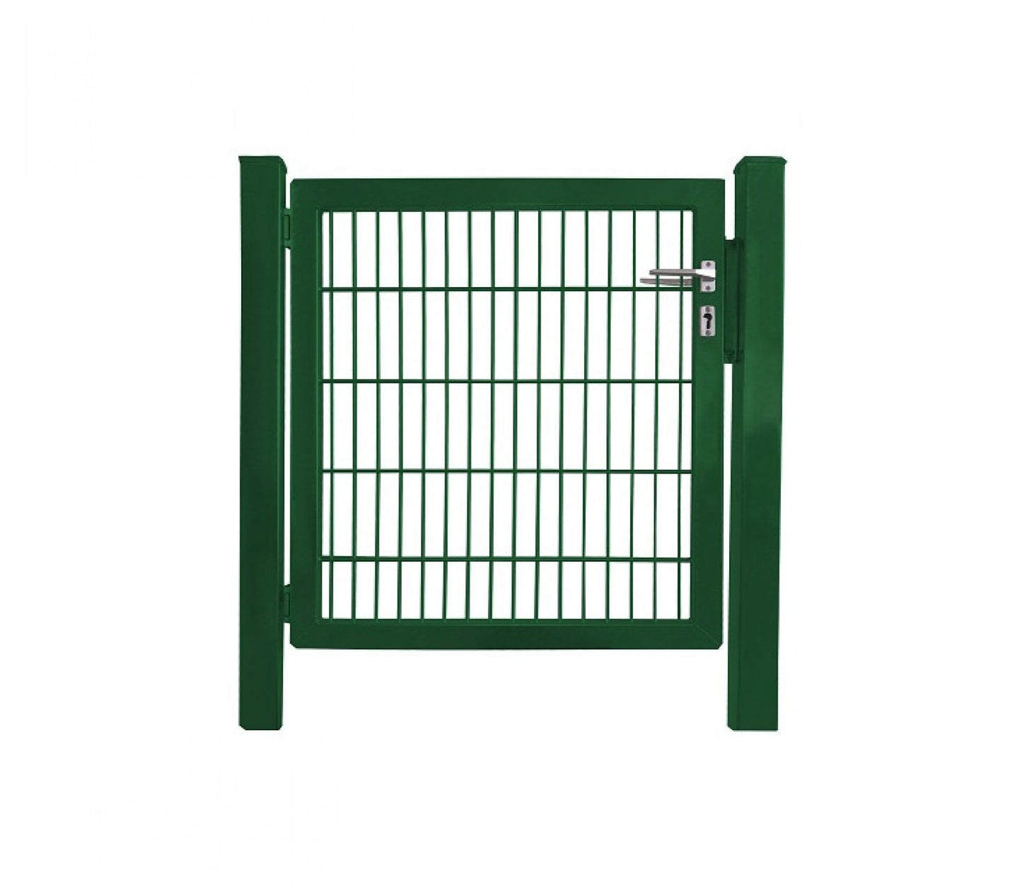 Schweres einflügeliges Gartenzauntor (Kombi) - 8/6/8, zum Einbetonieren