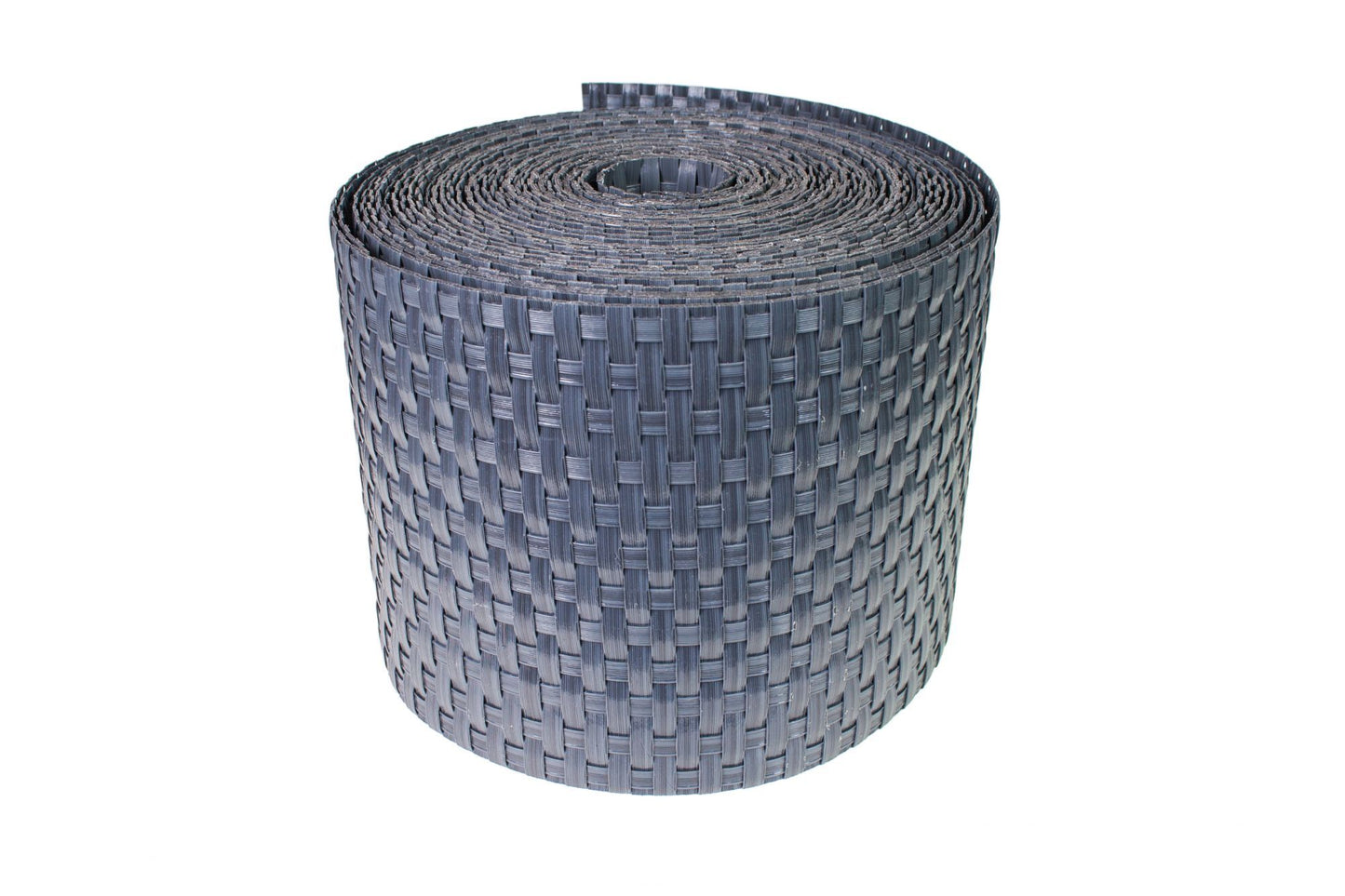 Design Sichtschutzstreifen Rattan (10 Stück pro Set/Anzahl) - dunkelbraun